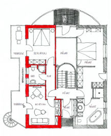 Ferienwohnung Sternenwald (Grundriss)